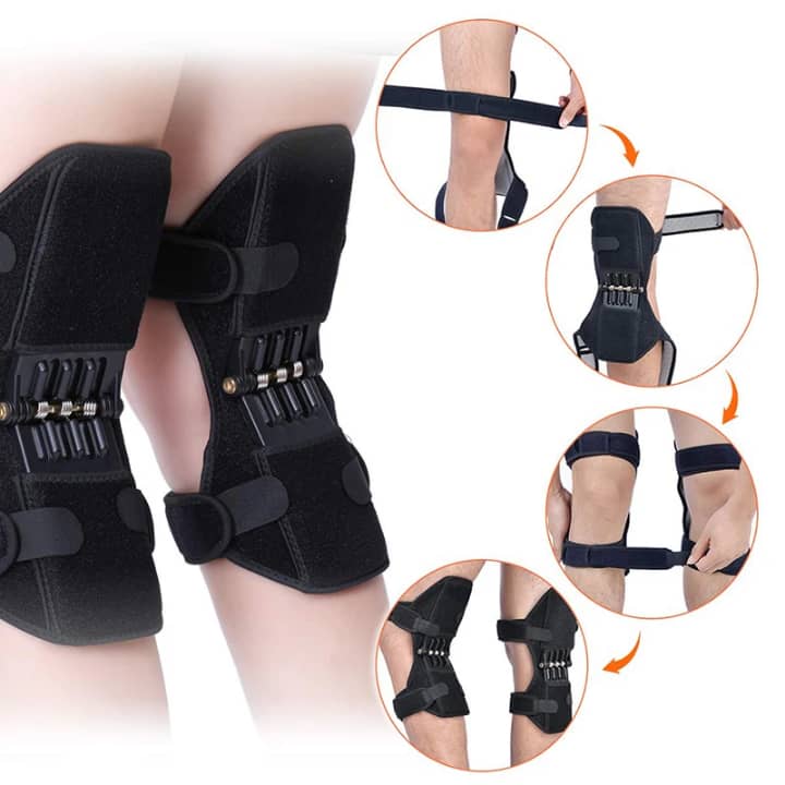 GENOUILLERES ORTHOPEDIQUES A RESSORT
